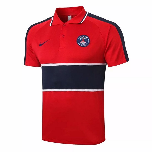 Polo Paris Saint Germain 2020-2021 Rojo Negro